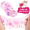 Pink Clear Slime Bucket, Slime Party Favors for Kids, Glimmer Crunchy Slime Includes 9 Packs of Slime Add-ins, Stress Relief Slime Kit for Girls and Boys Ages 8-12